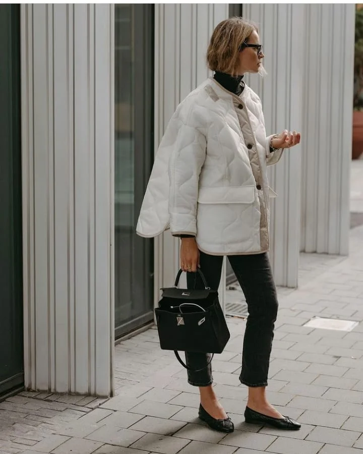 18 fall streetwear outfits NYC 2026 Minimalist Quilted Layers For Transitional Weather