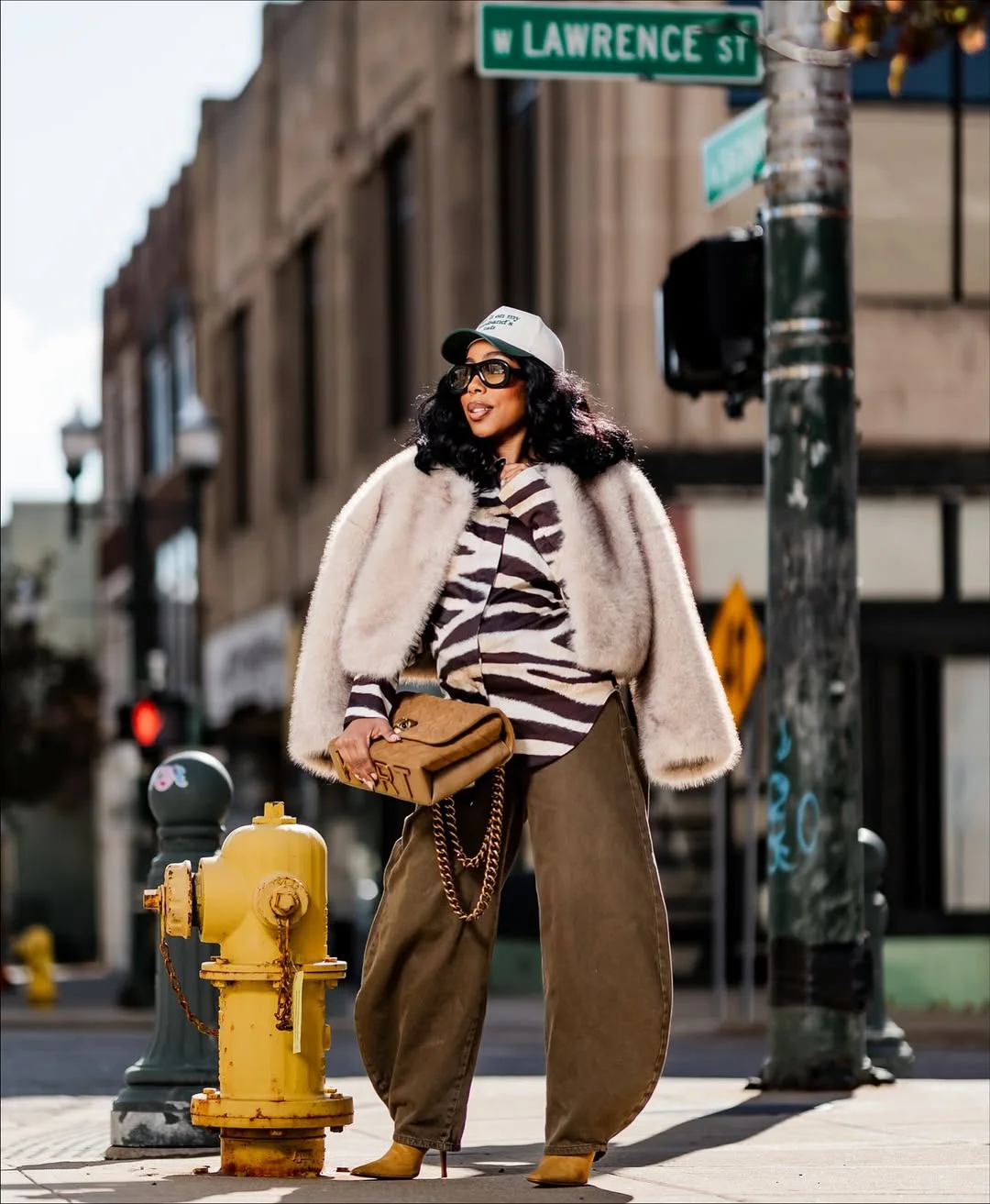 18 fall streetwear outfits NYC 2026 Zebra Layers Meet Luxe Street Energy