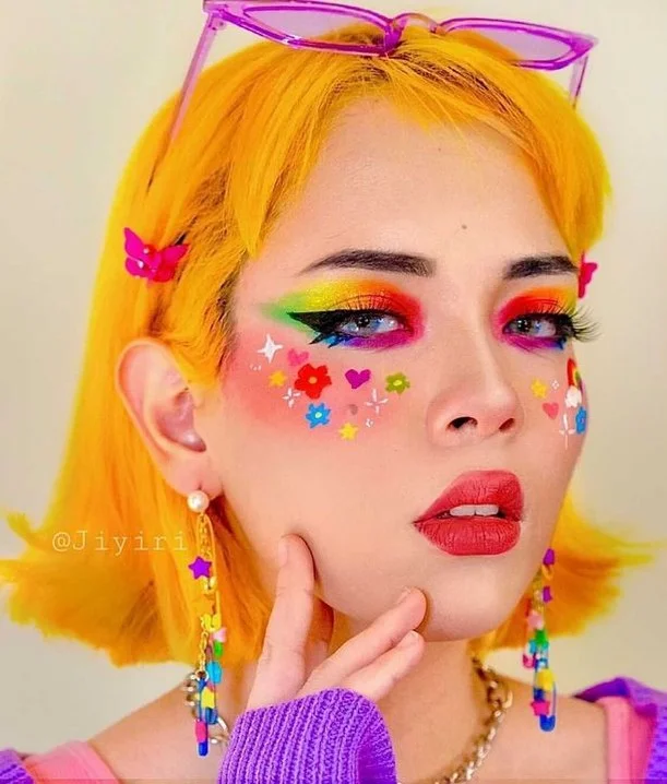 July Hair Colour Ideas 2026 Electric Citrus Pop For Creative Summer Style