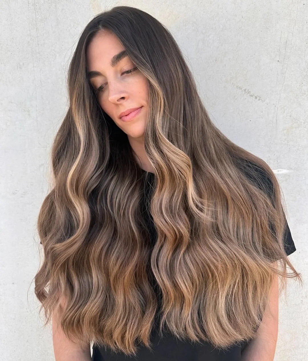 July Hair Colour Ideas 2026 Soft Mocha Ribbons With Dimensional Brown Elegance