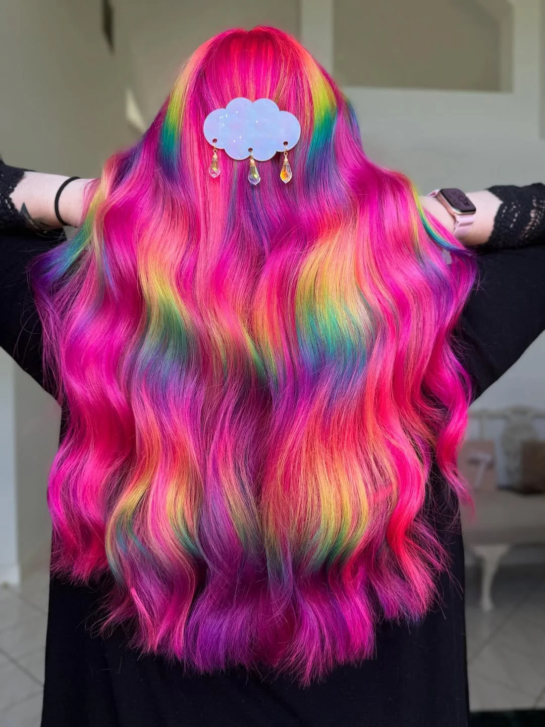 July Hair Colour Ideas 2026 Rainbow Prism Hair For The Boldest Summer Mood