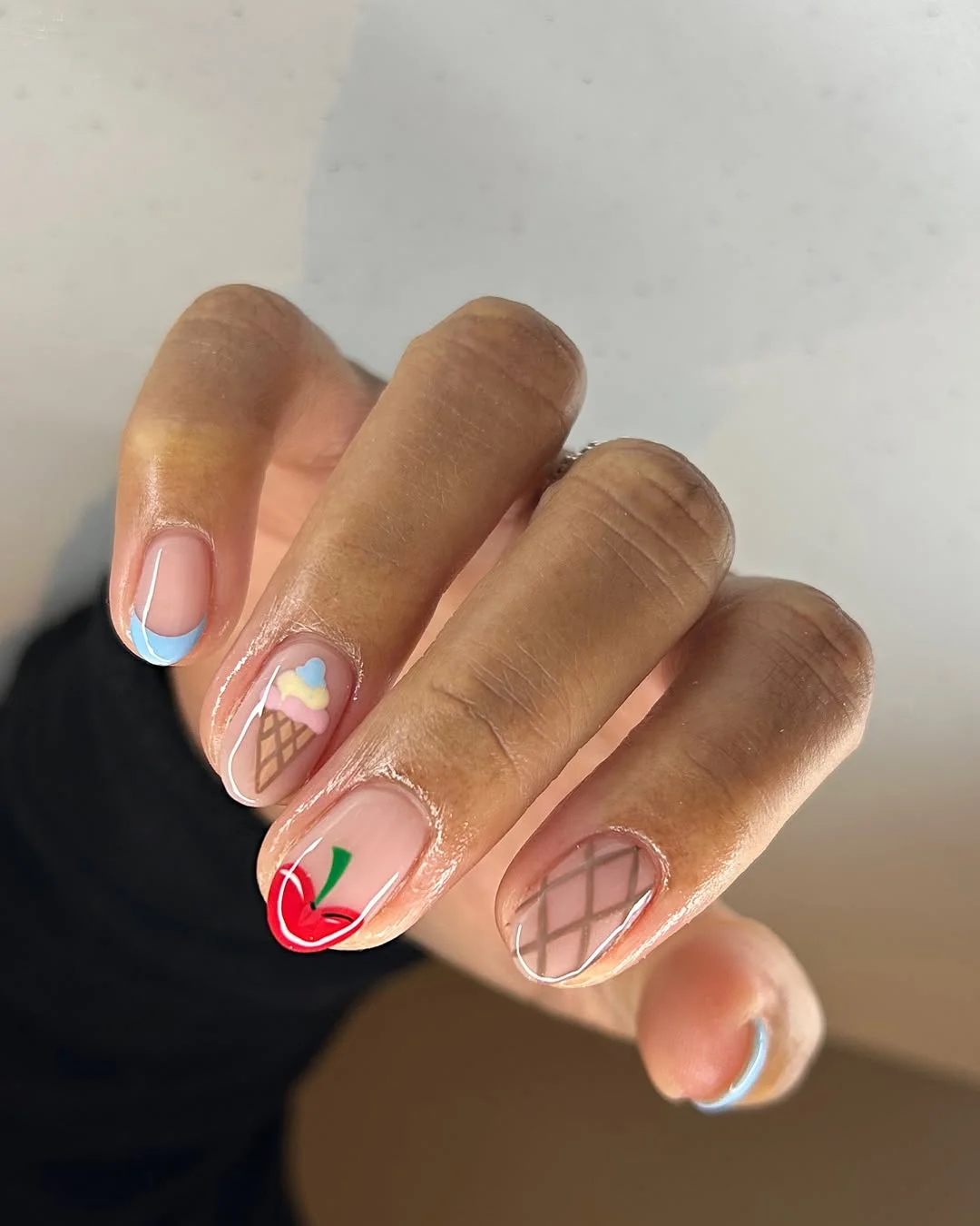 23 July nails design ideas 2026 Sweet Treats And Ice Cream Parlor Nails