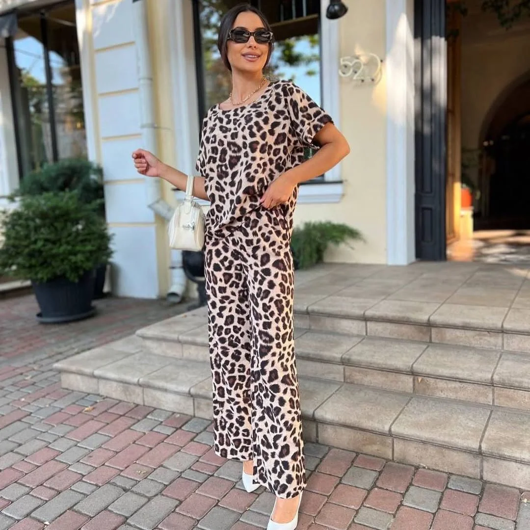 July Outfits Ideas 2026 Leopard Print Co Ord Set for a Bold Fashion Statement
