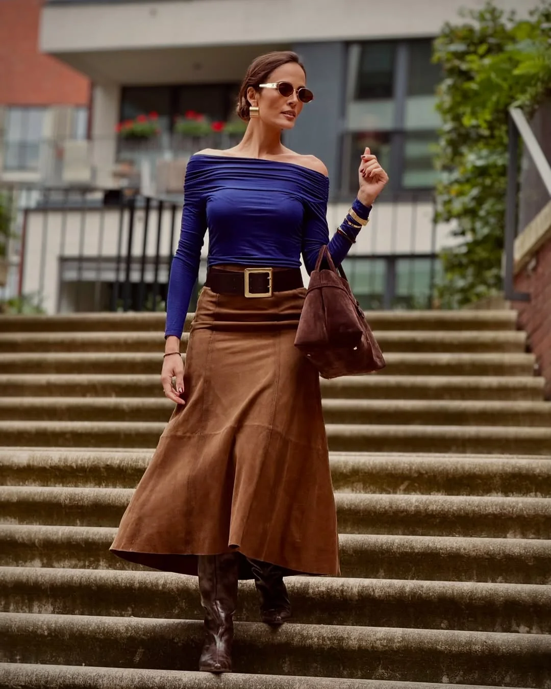 20 New trends: fall fashion 2026 Chocolate Brown and Sapphire Blue Create a New Power Palette
