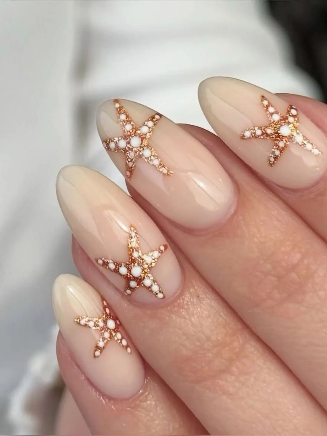 24 starfish summer nails 2026 Pastel Rainbow Starfish Nails With Bright Vacation Vibes